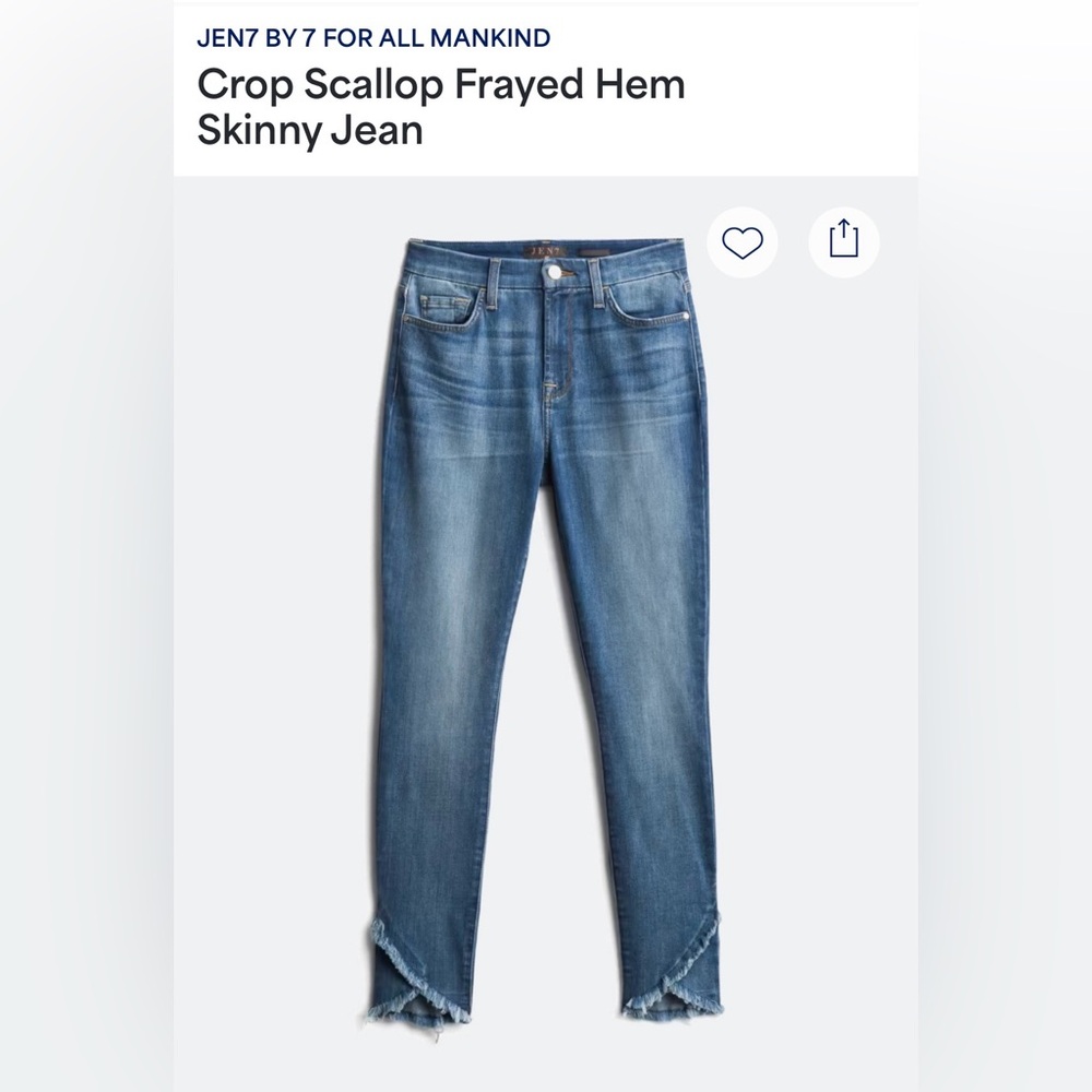 Jen7 Ankle Skinny Jeans